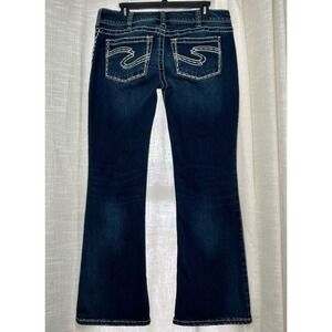Stylish Dark Blue Women's Jeans